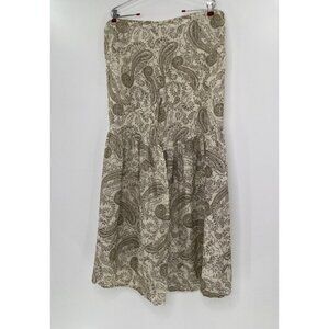 The Original, Inc. 100%‎ Cotton Sheer Flare Hippie Drawstring Pants Sz L, Boho